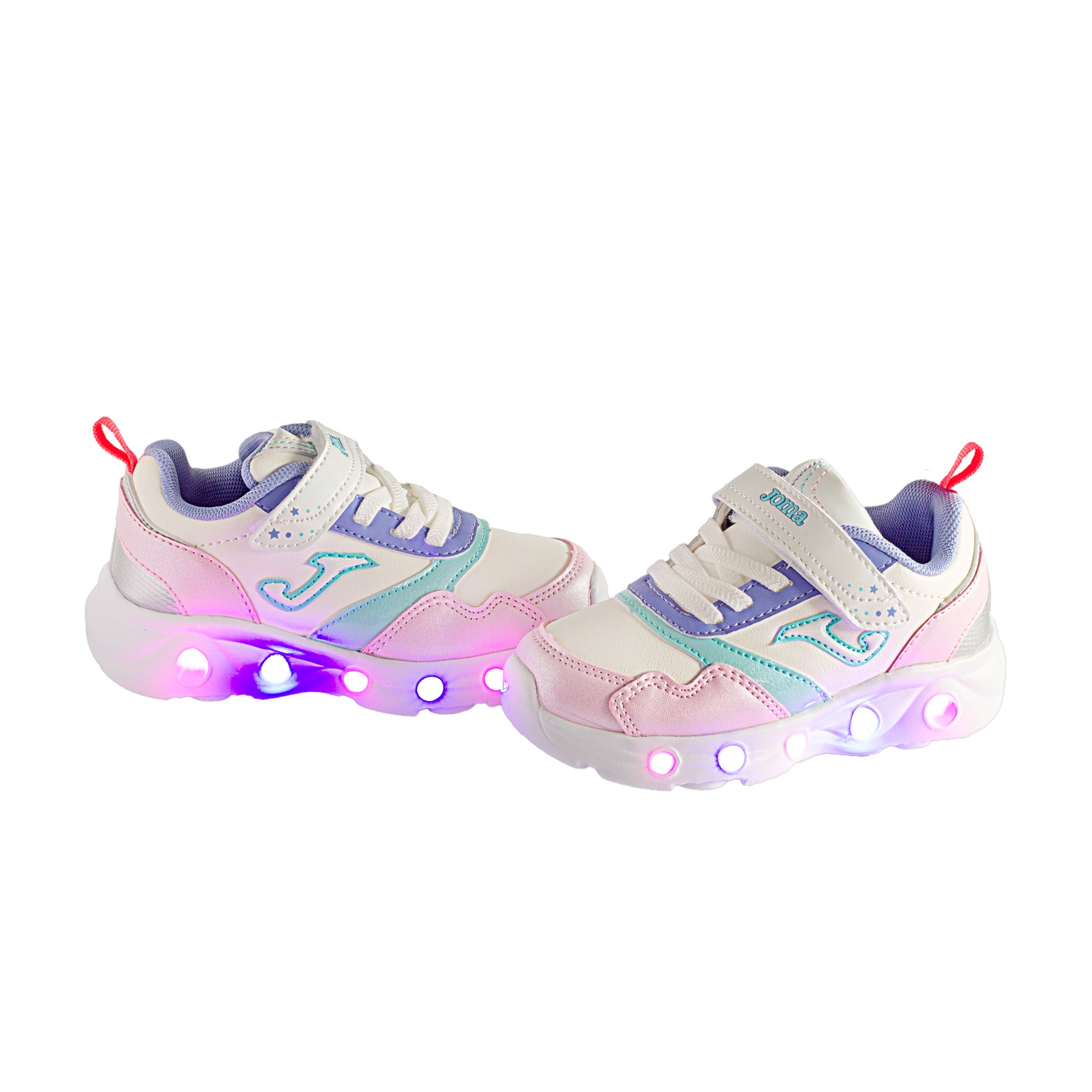 Zapatillas deportivas con luz para niña de la marca JOMA