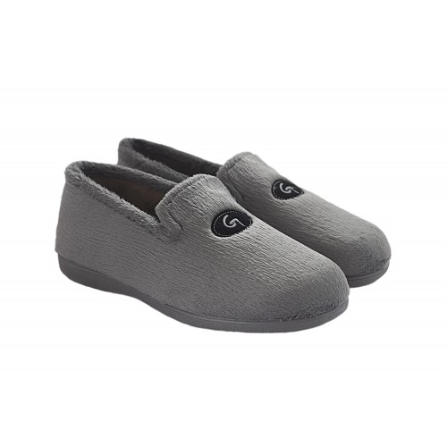 Zapatilla Casa Hombre Garzón Gris