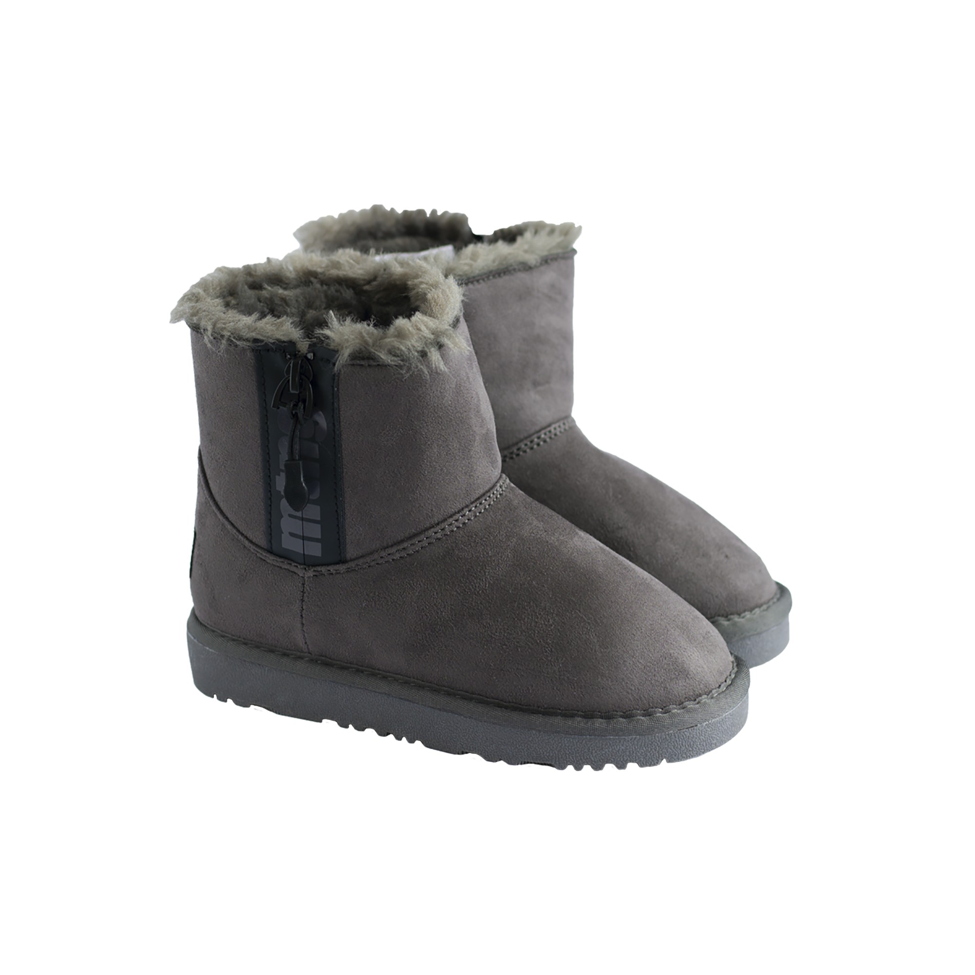 Bota australiana Mustang para niños, color gris