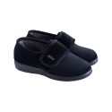 Zapatilla Señora Velcro Color Negro