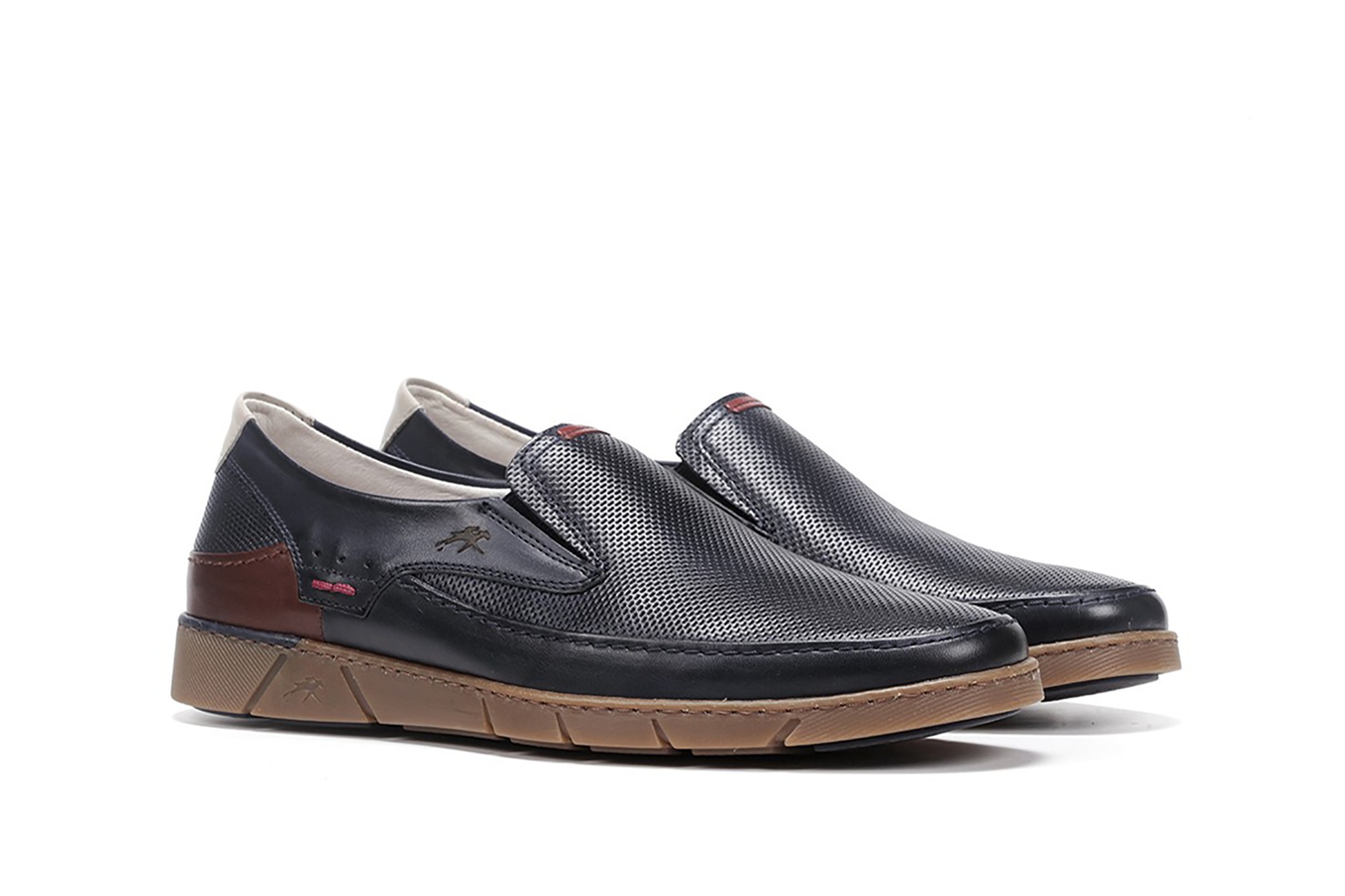 Erradicar crear lecho Zapatos Fluchos para hombre de color azul marino