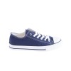 Zapatillas estilo converse de color azul marino