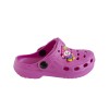 Zueco tipo crocs para niños, color rosa