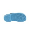 Zueco tipo crocs para adulto, color azul celeste