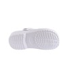 Zueco tipo crocs para niños, color blanco