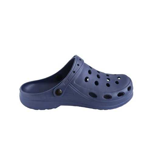 Zuecos Tipo Crocs Adulto Color Azul Marino