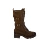 Bota Militar Hebillas Cordones Kaki