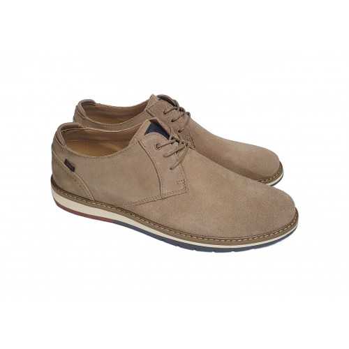 Zapato Hombre Cordones Xti Color Taupe