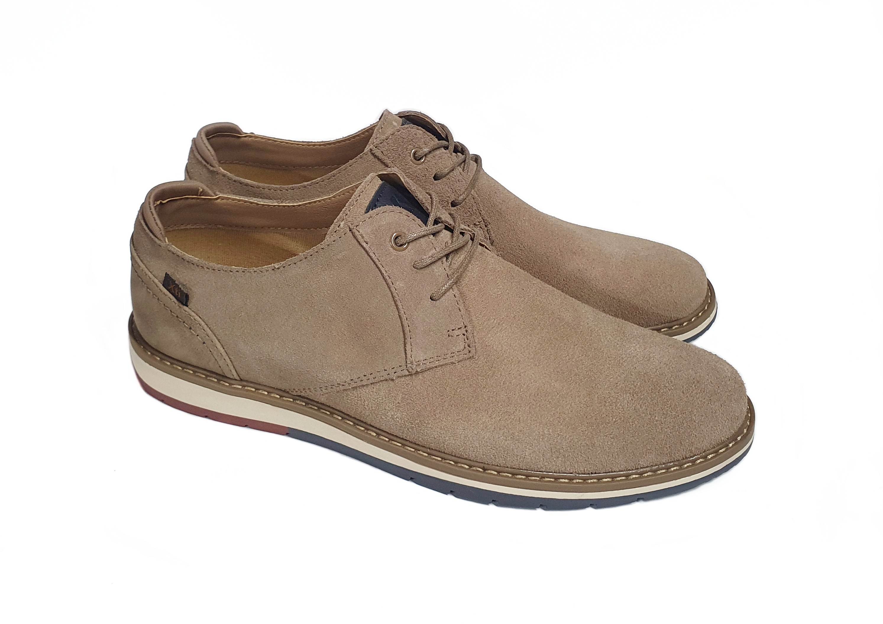 Zapatos casual de hombre XTI 141178 color taupe