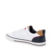 Zapatillas Xti Hombre Lona Blanca Puntera Goma