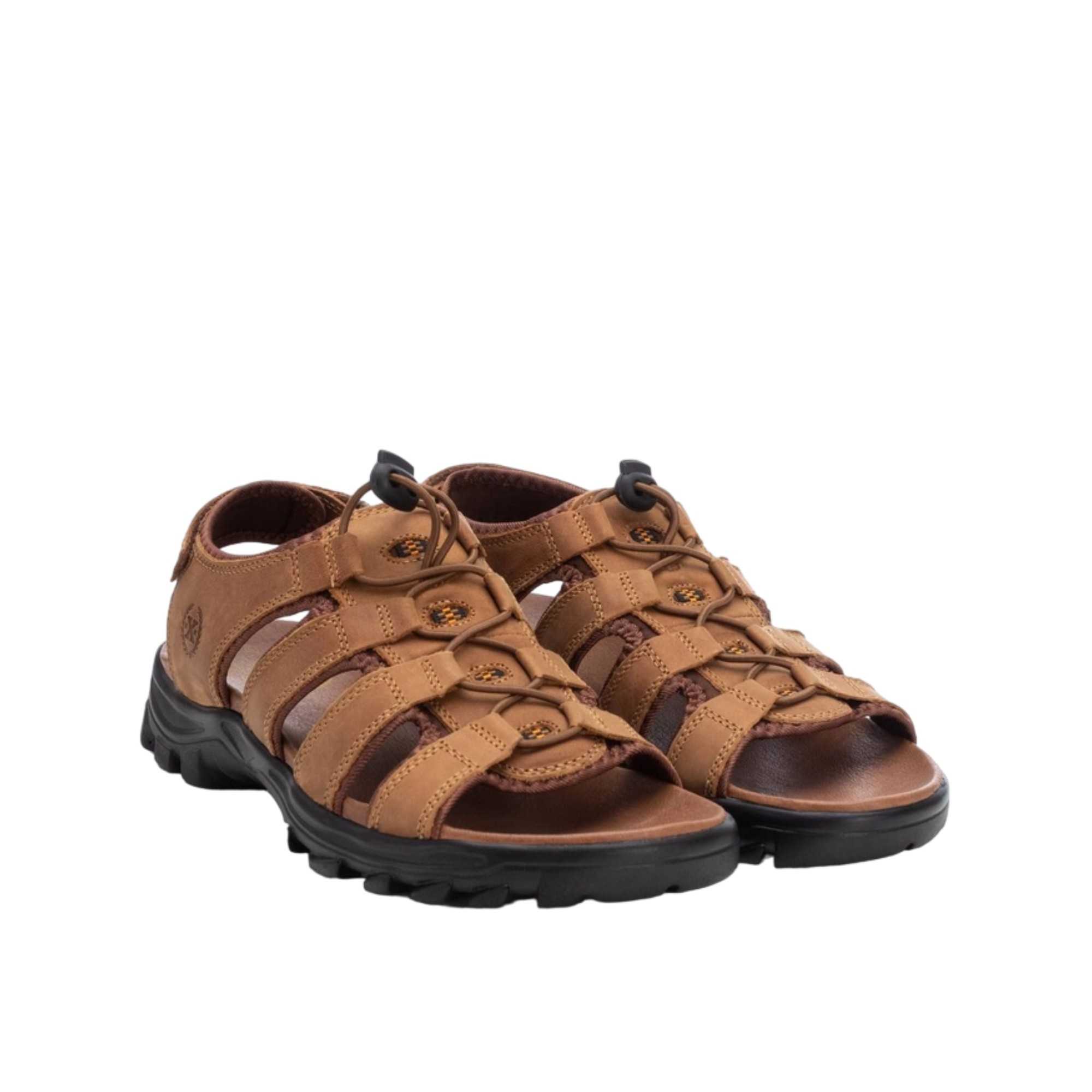 Sandalia Hombre Piel Xti Camel