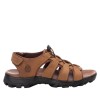 Sandalia Hombre Piel Xti Camel