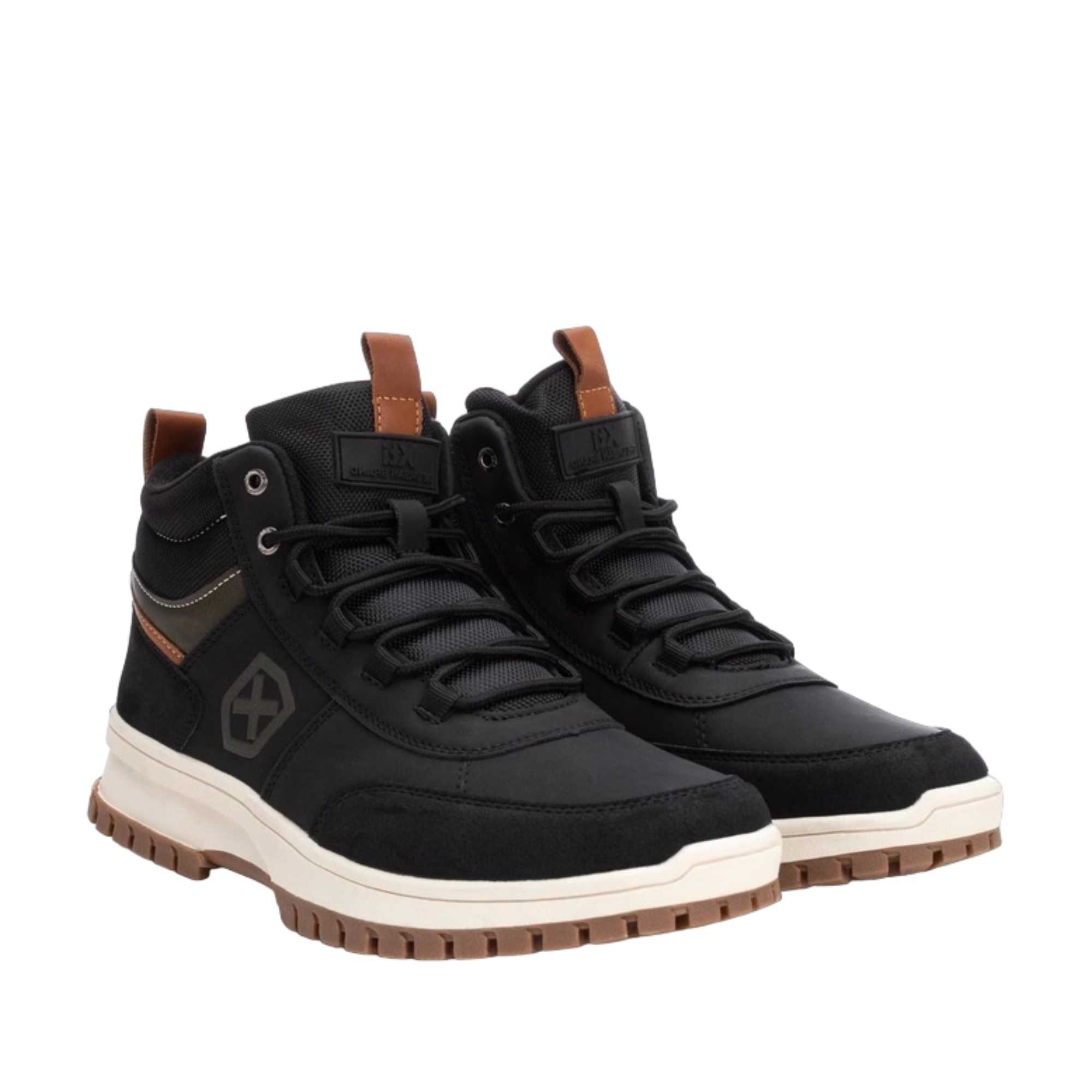 Bota Hombre Cordones Xti Color Negro