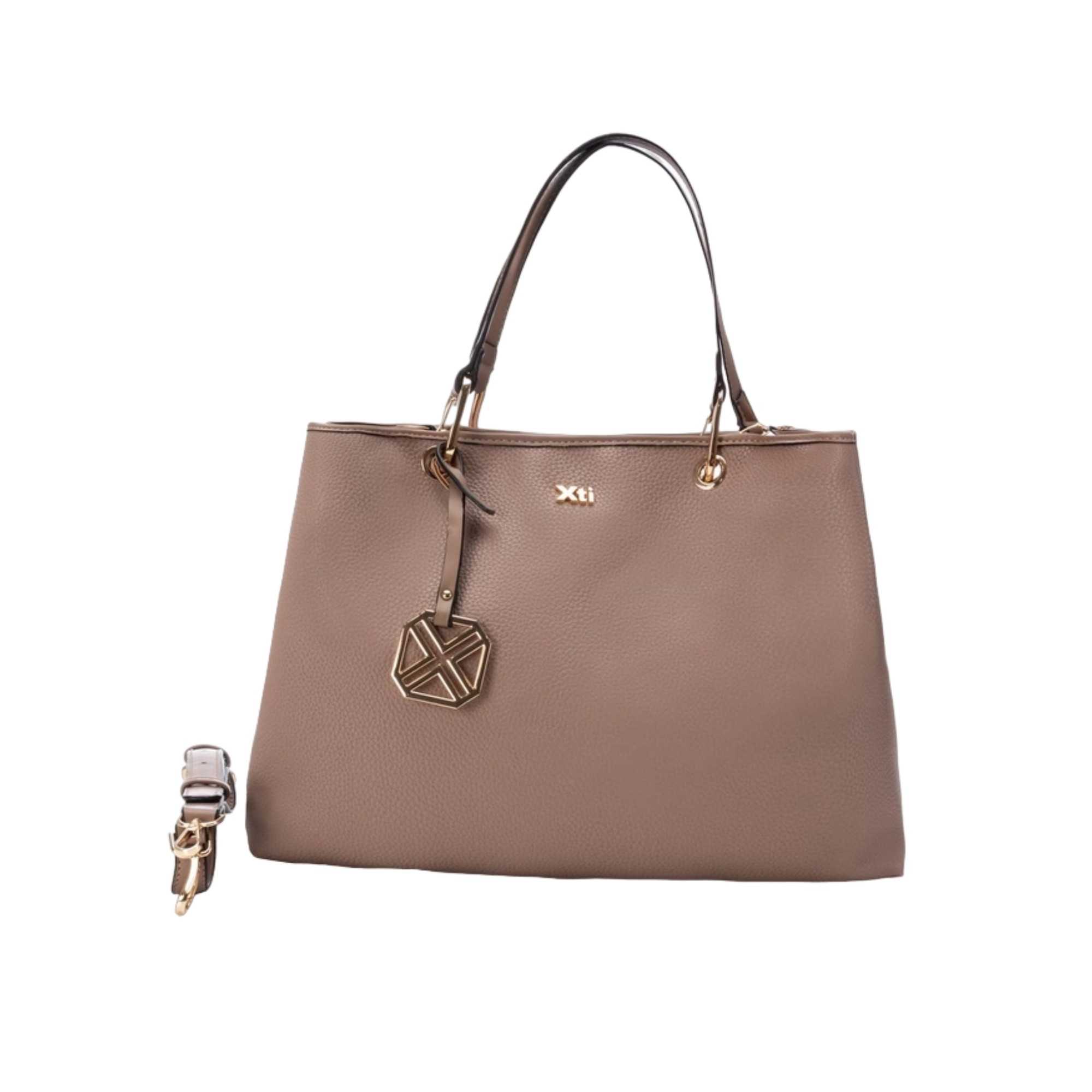 Bolso Shopper Xti Taupe