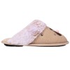 Zapatillas Casa Isotoner Mujer Gatos Beige