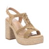 Sandalia Xti Ganchillo Beige