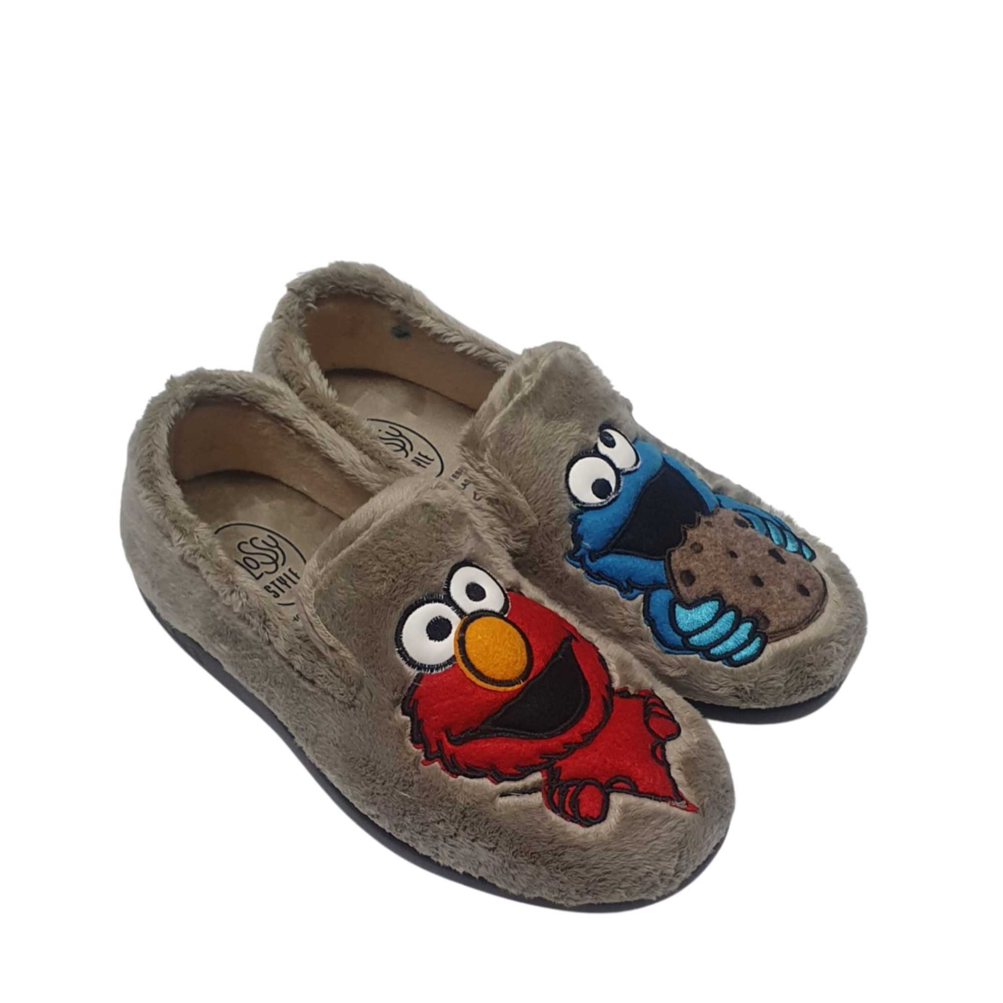 sesame street zapatillas monstruo galletas
