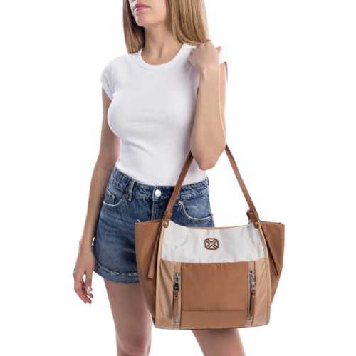 Bolso Shopper Xti Tejido Combi