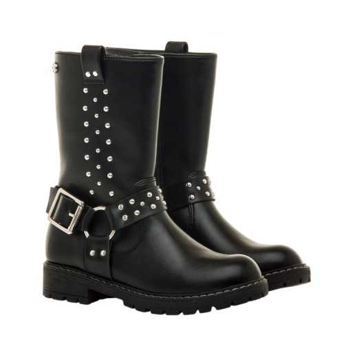 Bota Biker Tachuelas Niña Mustang