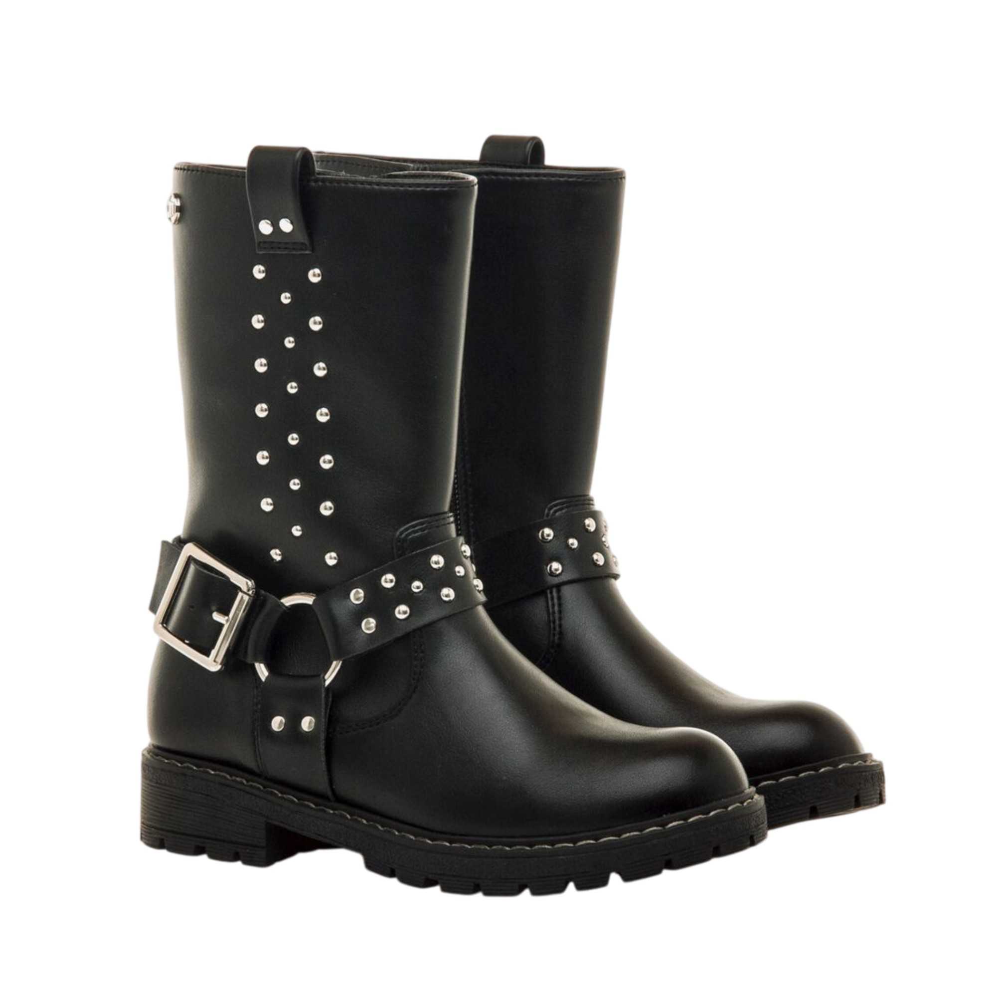 Bota Biker Tachuelas Niña Mustang