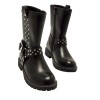 Bota Biker Tachuelas Niña Mustang