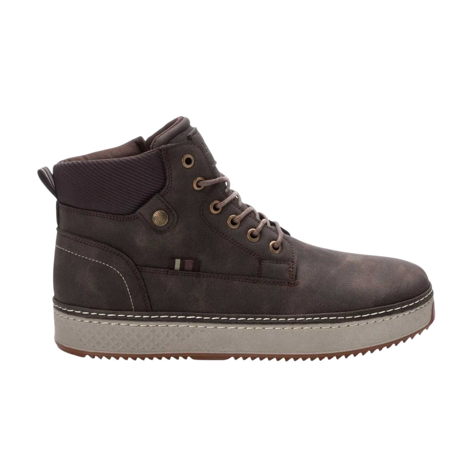 Bota Hombre Cordones Cremallera Refresh