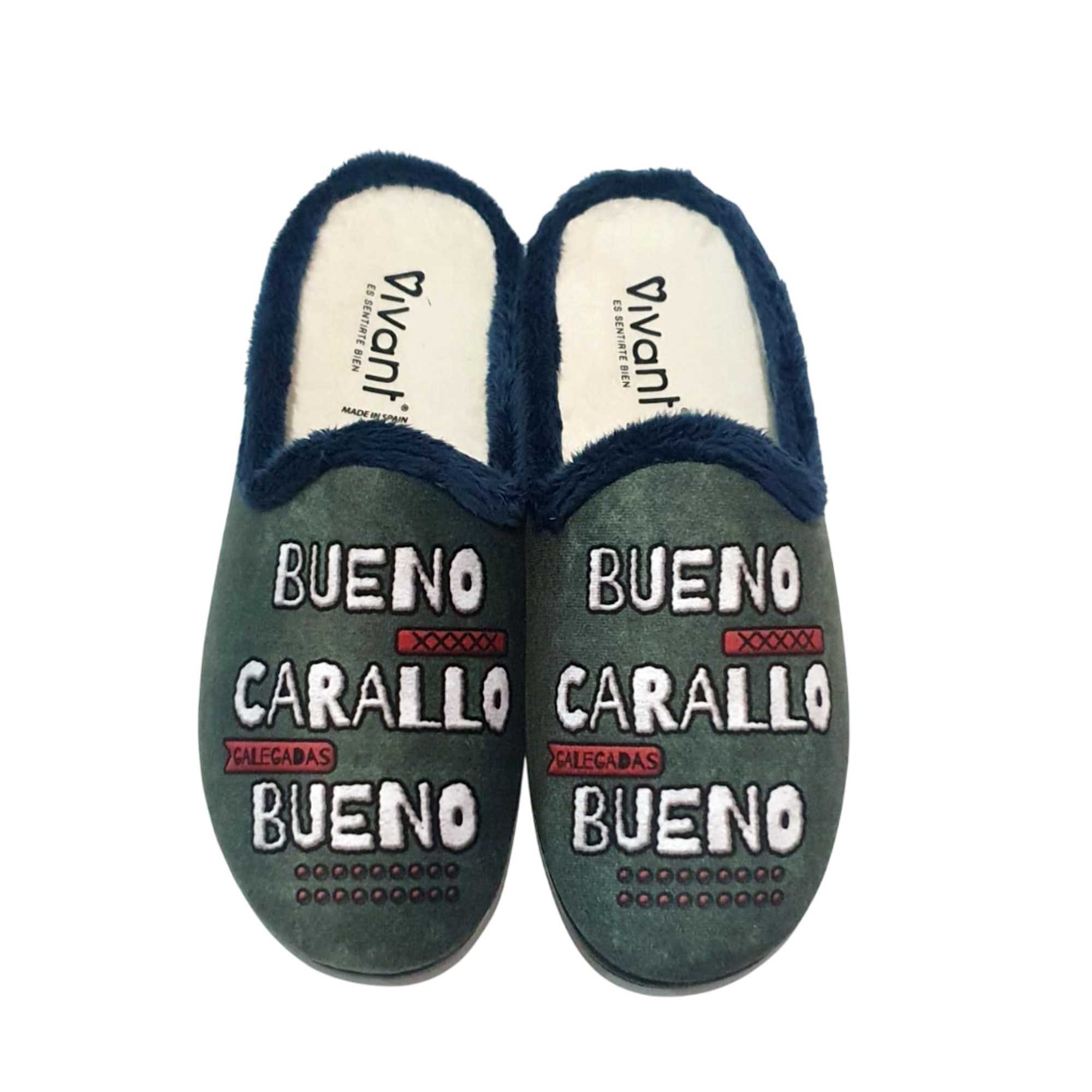 Zapatillas Casa "Bueno Carallo Bueno"