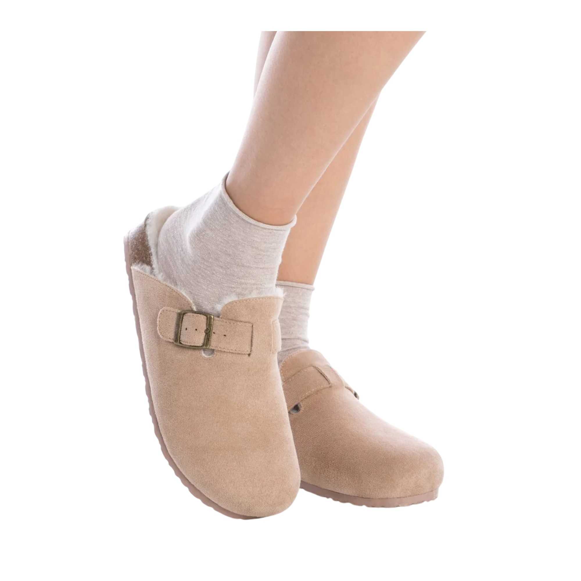 Zueco Plano Xti Forro Pelo