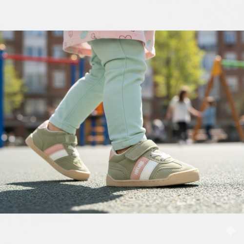 Zapatillas Mustang Barefoot Rosa