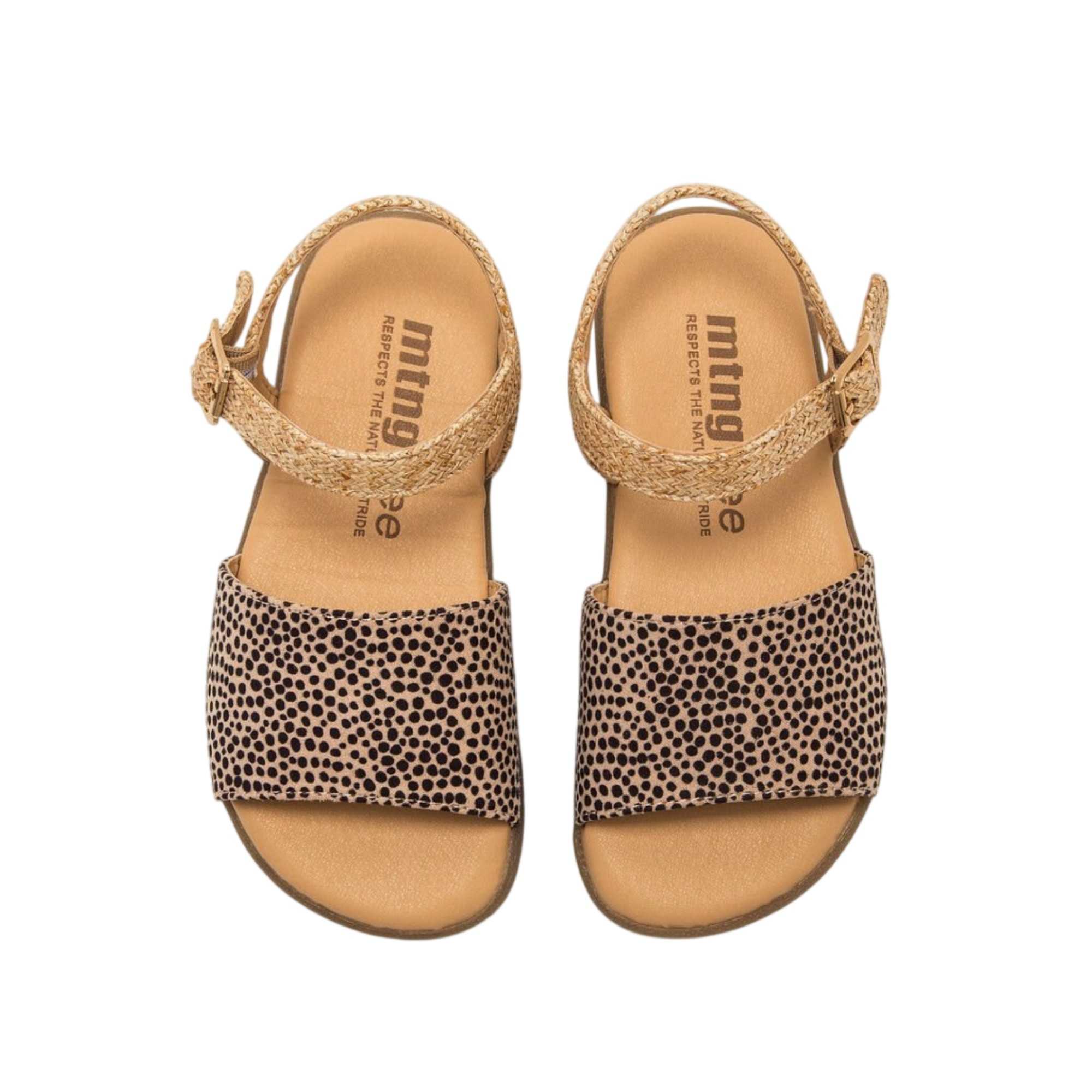 Sandalias Piel Niño Mustang Respetuosas