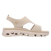 Sandalia Xti para Mujer con Cadena Decorativa color Beige