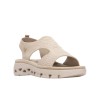 Sandalia Xti para Mujer con Cadena Decorativa color Beige