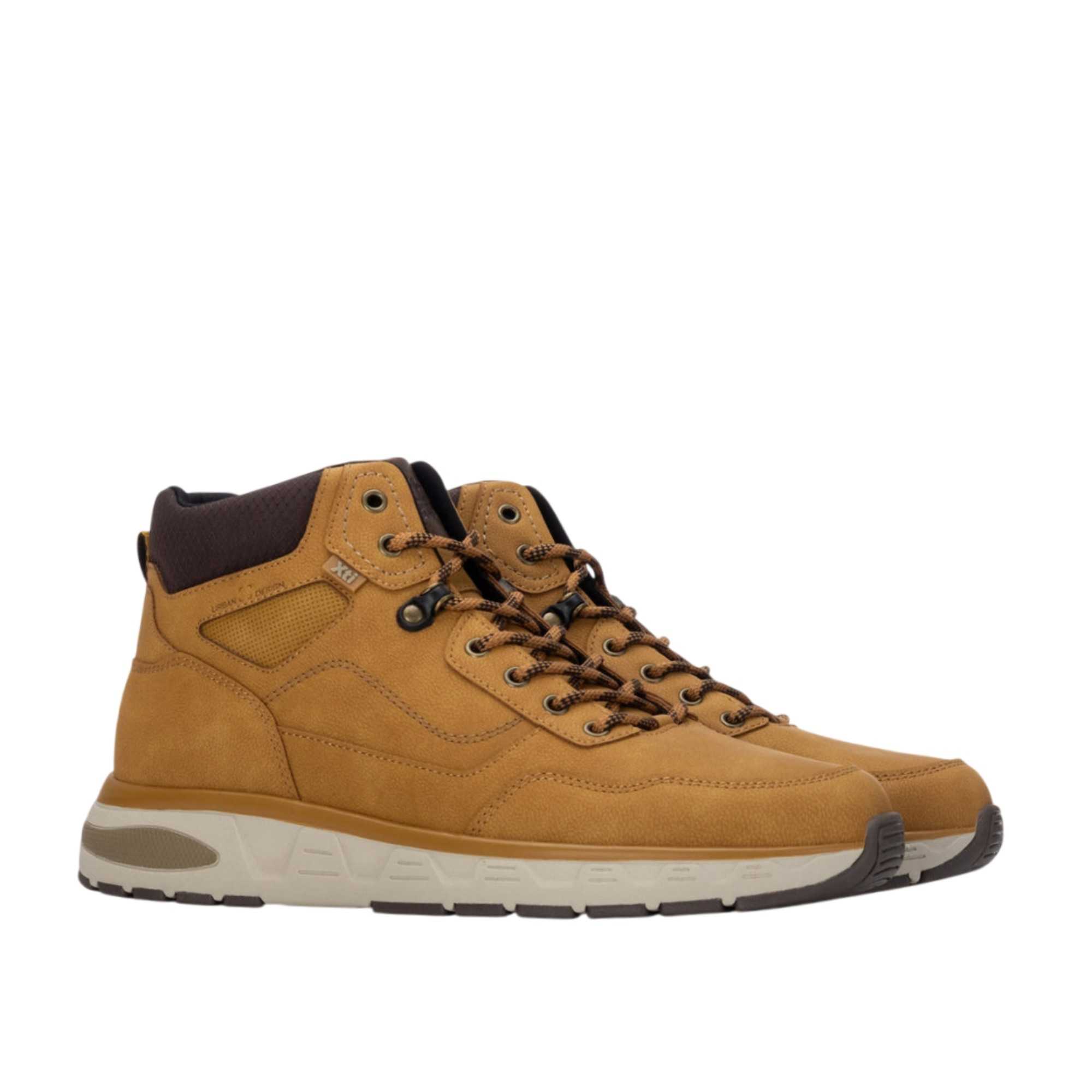 Bota Hombre Cordones Xti Color Panamá